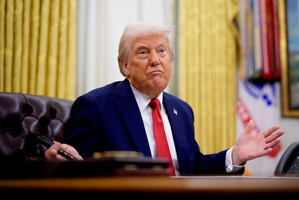 Trump hit with ‘body double’ claims after people point at strange detail at NATO meeting