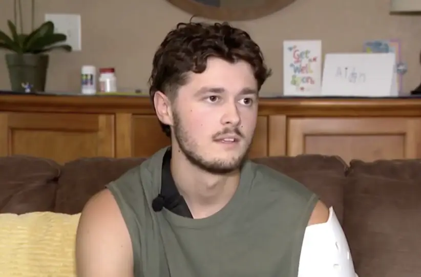 Man survives accidentally being shot in chest after his cross necklace diverted the bullet from his major organs