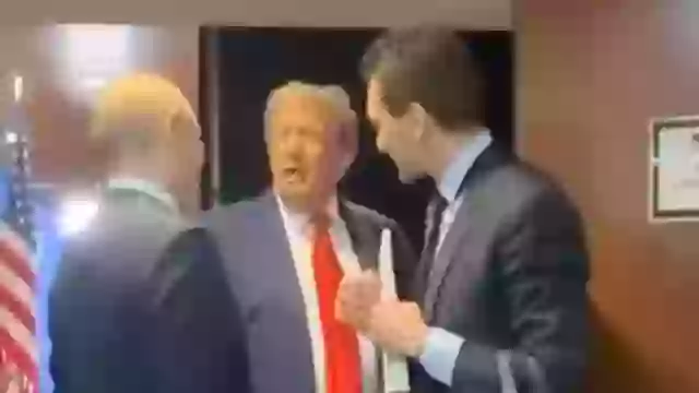 Major conspiracy theory sparked after Russia leaks unseen behind the scenes footage from Trump-Putin meet