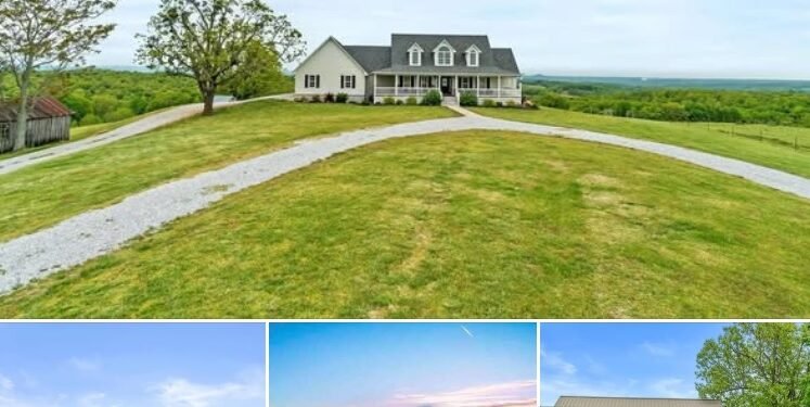 5-Bedroom Home with Guest Cabin on 94 Acres in Marshall, Arkansas