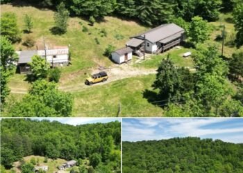 4-Bedroom Home on 36 Acres in Gandeeville, West Virginia