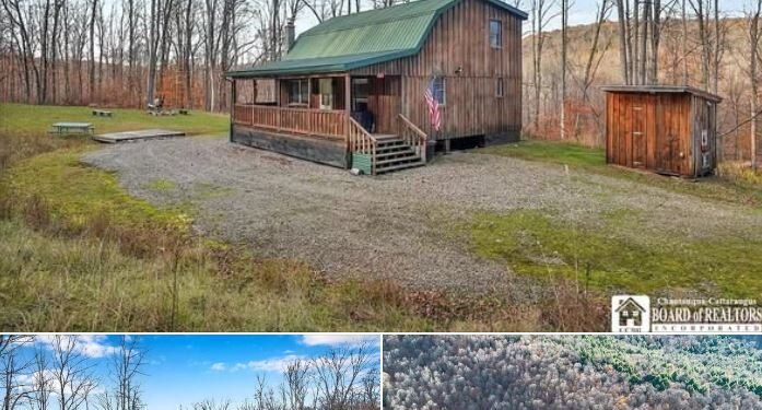 Hunting Cabin on 21.3 Private Acres in Bolivar, New York