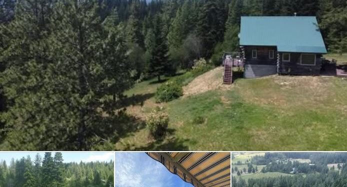 Peaceful Country Log Home on 10 Acres — Hayden Lake, Idaho