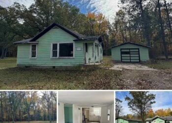 Fixer-Upper on One Acre with Detached Garage & Basement – Cash Sale Only