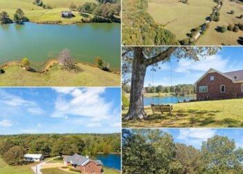 Country Home on 65 Private Acres in Reagan, Tennessee