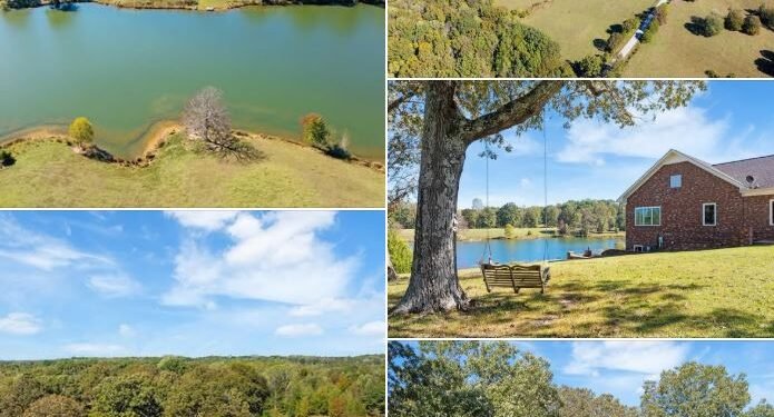 Country Home on 65 Private Acres in Reagan, Tennessee