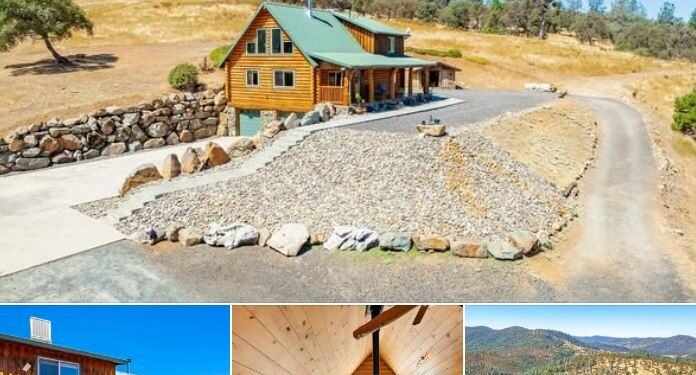 Peaceful Country Living — 21.51 Acres with Log Home