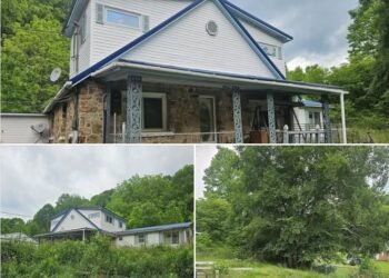 Spacious 5-Bedroom Home on 28 Acres in Cedar Bluff, Virginia