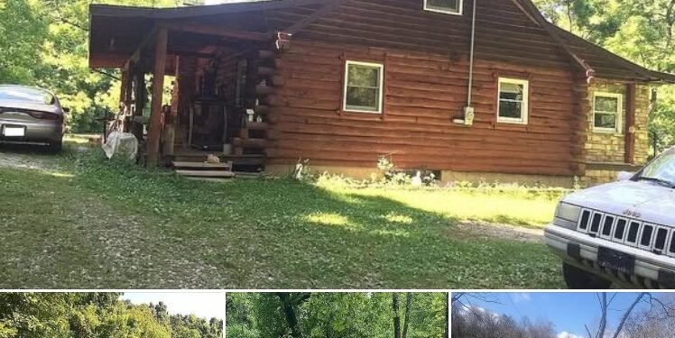3-Bedroom Cabin on 65 Acres in Lesage, West Virginia