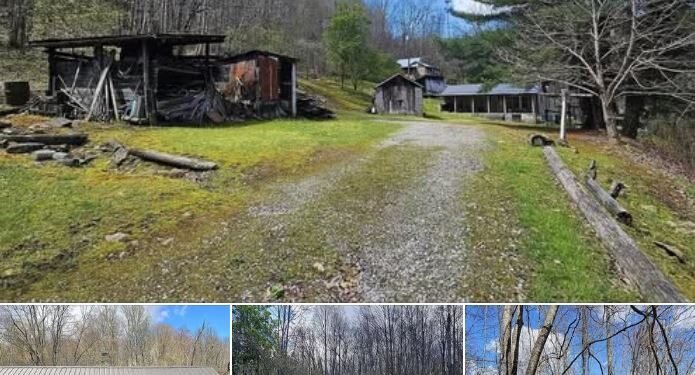 Spacious 55-Acre Property with a 2-Bedroom Home in Scenic Coeburn, VA