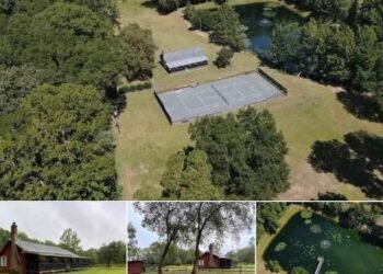 Rare Find! Home with Tennis Court, Pond & Land in Bennettsville