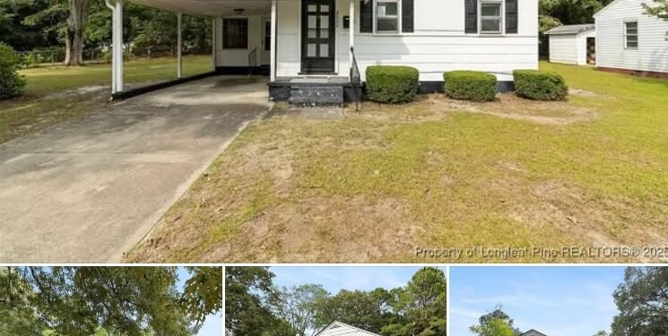 Charming 1950s Home for Sale in Fayetteville, North Carolina