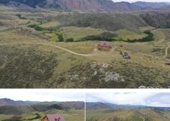 Private Mountain Living — Log Home on 40 Acres in Livermore