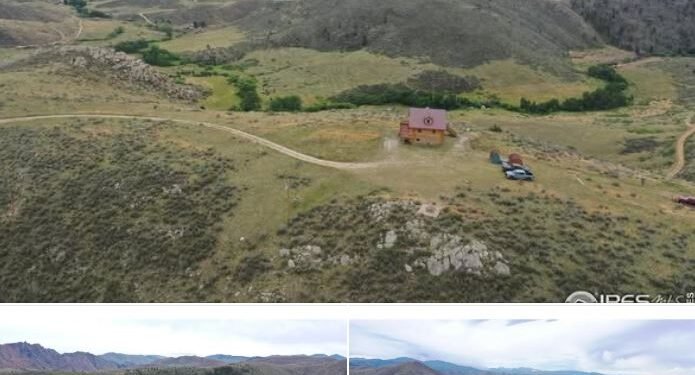 Private Mountain Living — Log Home on 40 Acres in Livermore