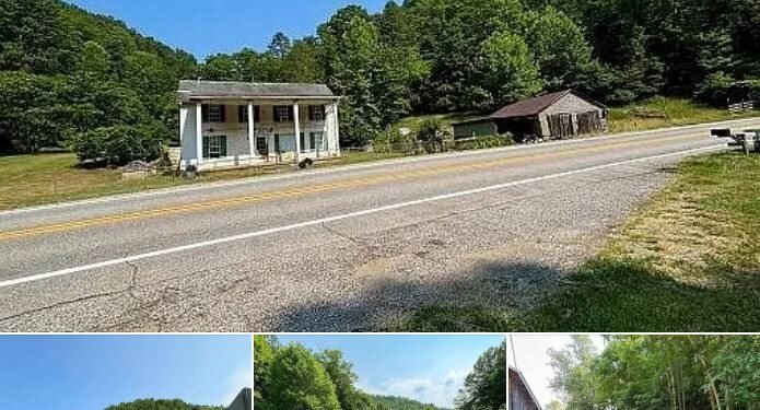 Rural Farmhouse Retreat on 100 Acres in Spencer, West Virginia