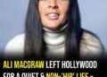 Actor Ali MacGraw sacrificed her own career for Steve McQueen