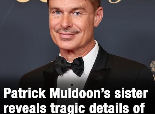 Patrick Muldoon’s sister reveals tragic details of his final moments before sudden death