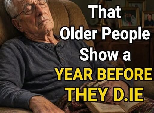 5 signs that an elderly person may be in their last year of life.