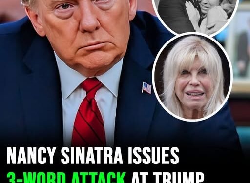 Nancy Sinatra issues 3-word attack at Donald Trump as he posts video of Frank Sinatra singing
