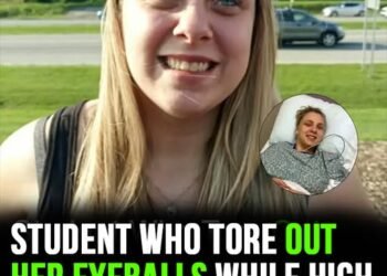 Student who tore out own eyeballs while high is fired from her job