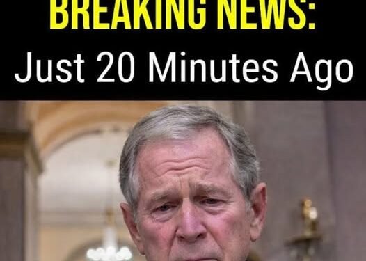 We Saw It Coming” — George W. Bush Breaks Silence, Warns of Legislative Gridlock and Hidden Policy Risks