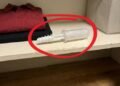 This evening, I opened my wife’s wardrobe and discovered this inside.