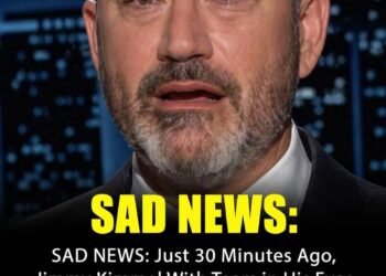SAD NEWS Just 30 Minutes Ago, Jimmy Kimmel with tears in their eyes made the sad announcement!