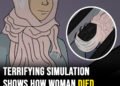 Terrifying simulation shows how woman died on escalator after scarf got caught in machine