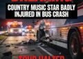 BREAKING: Country Music Star Injured in Tour Bus Crash
