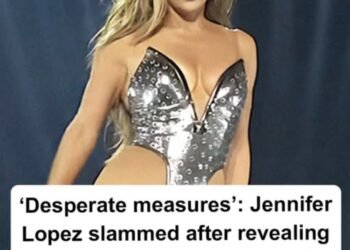 Jennifer Lopez slammed after revealing her pubic area during concert