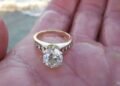 Woman Finds Diamond Ring On Beach