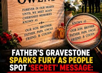 Dad’s Gravestone Sparks Outrage After People Spot ‘Secret’ Message: ‘It Needs To Be Removed’