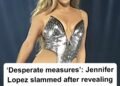 Jennifer Lopez slammed after revealing her pubic area during concert