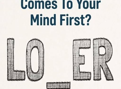 Check your personality based on the word that comes to your mind first