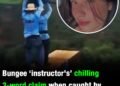 Bungee ‘instructor’s’ chilling 3-word claim when caught by police after woman was thrown to her death without safety rope