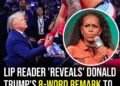 Lip reader ‘reveals’ Donald Trump’s 8-word remark to UFC fighter who called Michelle Obama ‘a man’