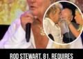 Rod Stewart, 81, requires oxygen tank mid-concert after nearly collapsing in Utah
