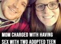 Mom charged with having sex with adopted teen sons as disturbing text messages revealed