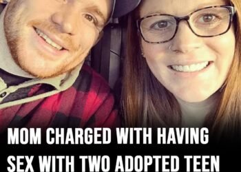 Mom charged with having sex with adopted teen sons as disturbing text messages revealed