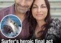 Surfer’s heroic final act before being torn in half by shark in horror attack