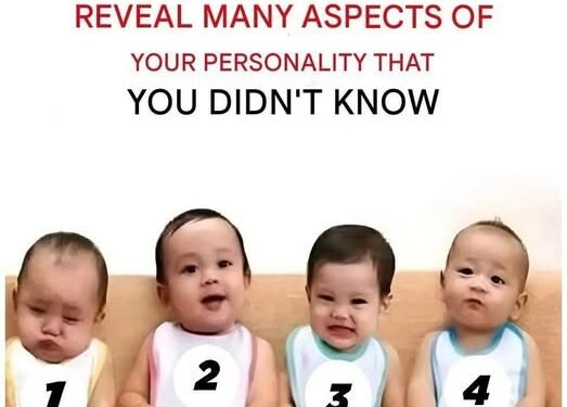 Psychological test: Which of these four babies is a little girl?