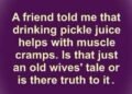 The Sour Secret That Stops Muscle Cramps in Seconds: Is It Science or Just a Folk Legend?