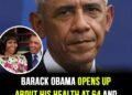 Barack Obama opens up about his health at 64 and admits he ‘doesn’t look as good as’ Michelle