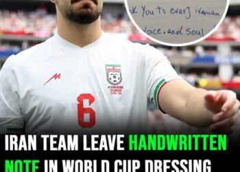 Iran team leave note in World Cup dressing room after being forced to follow strict rules in the U.S