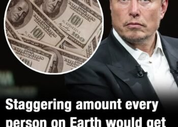 Staggering amount every person on Earth would get if Elon Musk divided his $1.4 trillion fortune equally