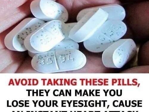 ALERT! THESE PILLS CAN CAUSE THROMBI, CLOTS AND A HEART ATTACK