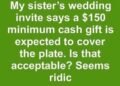 Is It Rude to Ask Wedding Guests for a Minimum Cash Gift? The Debate Dividing Modern Weddings.