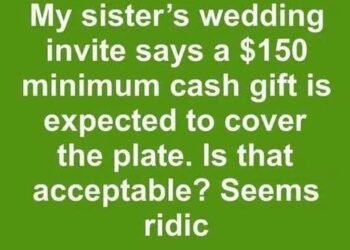 Is It Rude to Ask Wedding Guests for a Minimum Cash Gift? The Debate Dividing Modern Weddings.