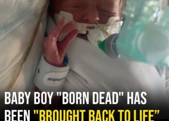 Baby boy “born dead” has been “brought back” to life after emergency surgery as parents speak out