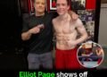 Elliot Page shows off new shredded physique